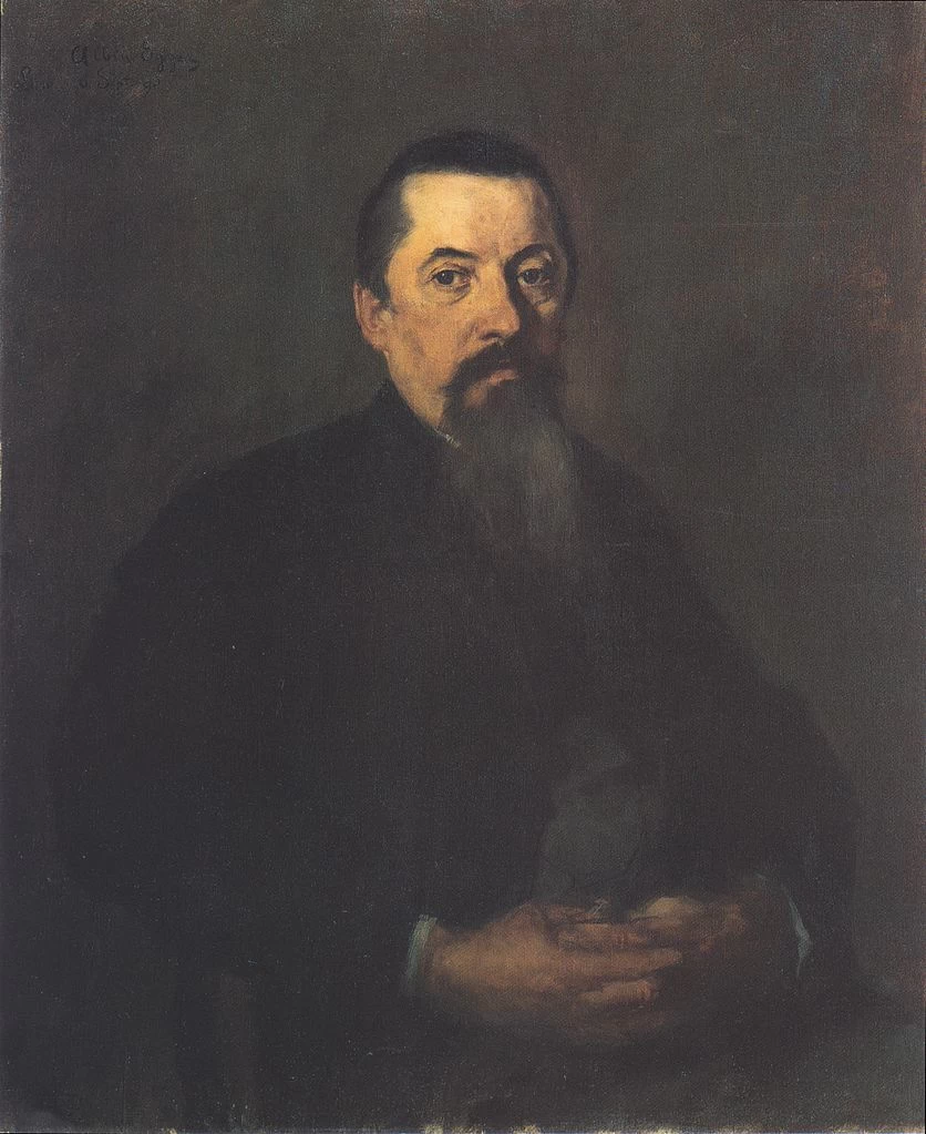 Ritratto di Vaters des Künstlers - Schloss Bruck
